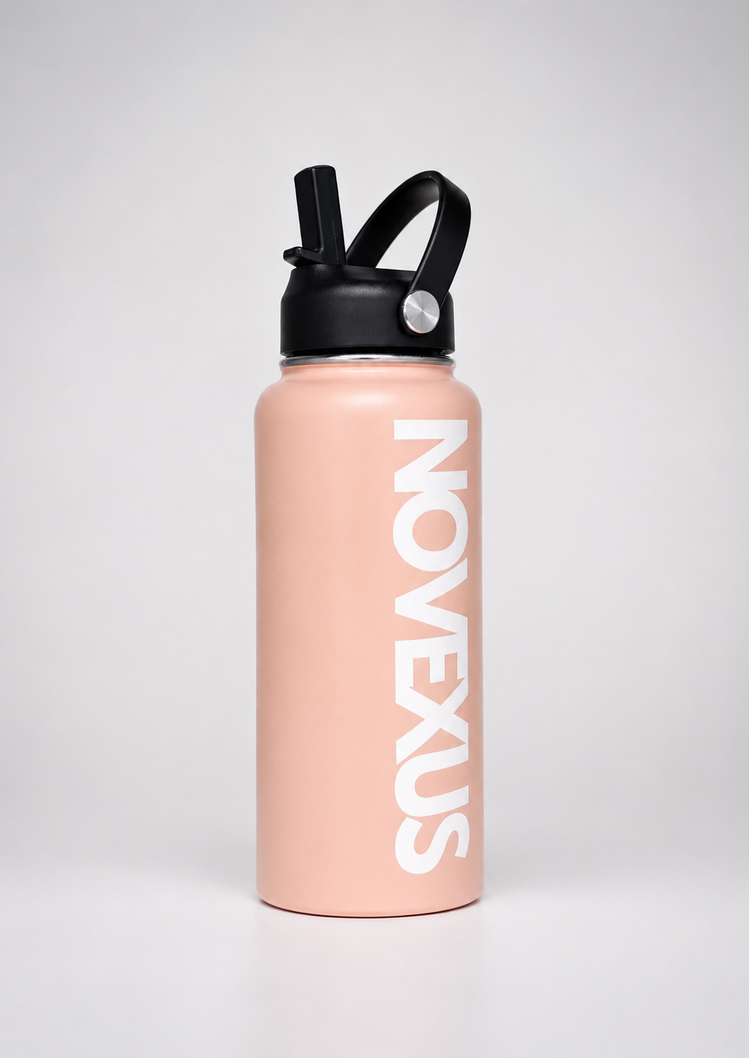 Peach Pink - 32oz - Straw + handle