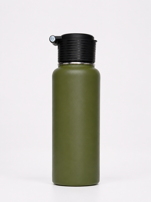 Army Green - 3 in 1 Bluetooth speaker bottle