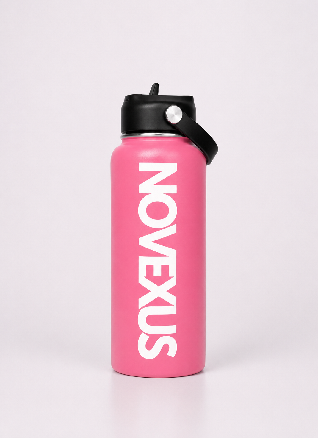 Hot pink - 32oz - Straw + handle