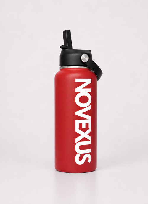 Cherry red - 32oz - Straw + handle