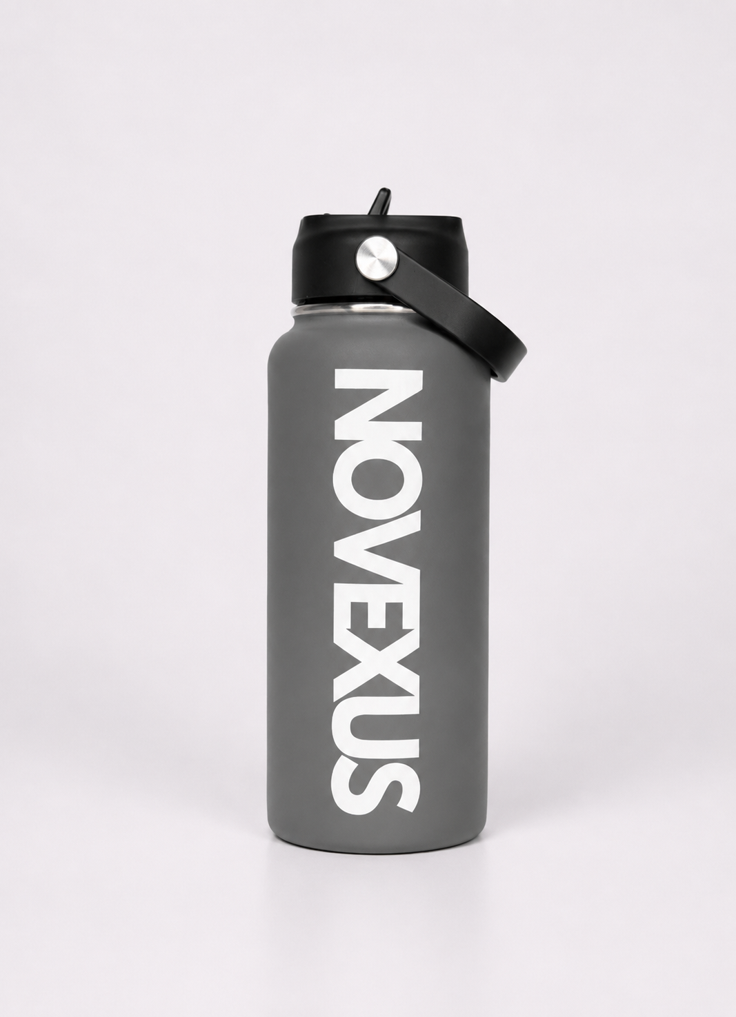 Grey - 32oz - Straw + handle