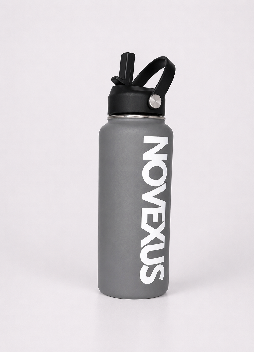 Grey - 32oz - Straw + handle