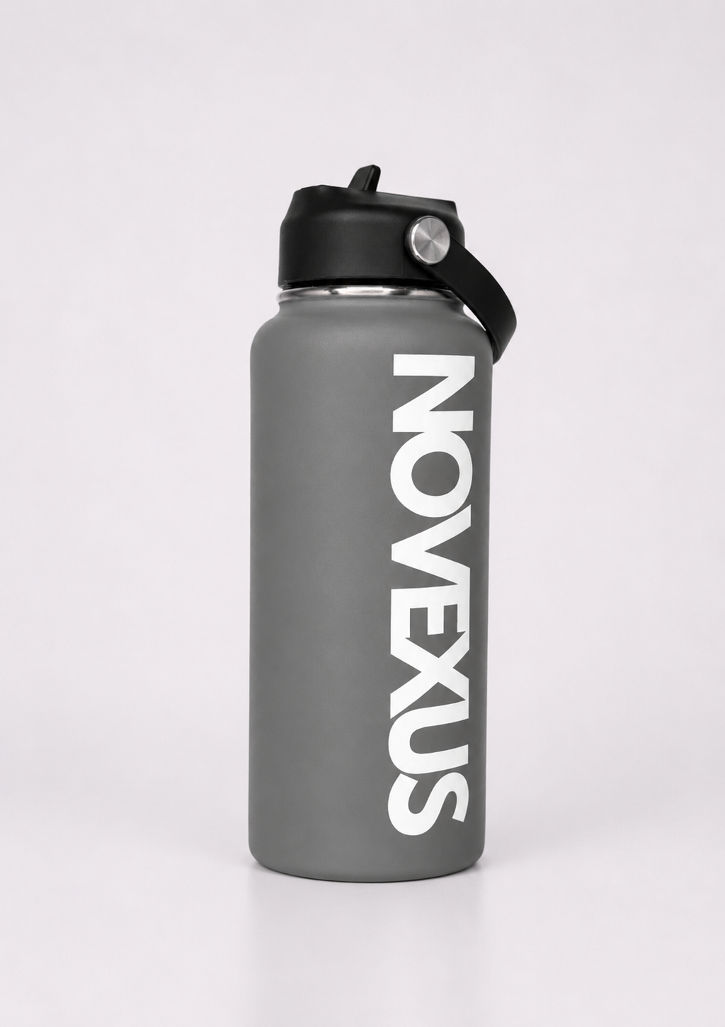 Grey - 32oz - Straw + handle