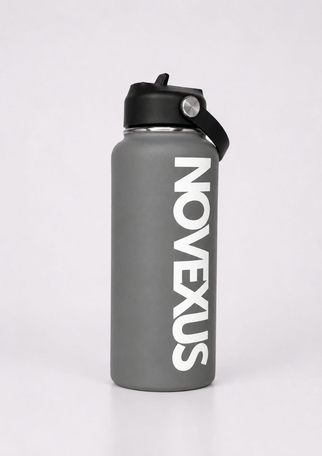 Grey - 32oz - Straw + handle