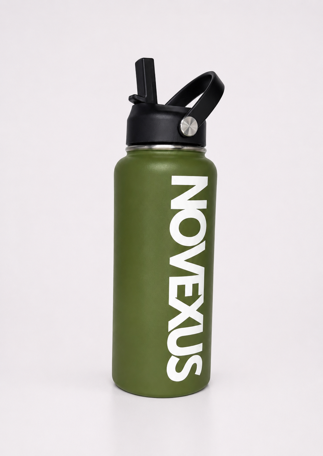 Army green - 32oz - Straw + handle