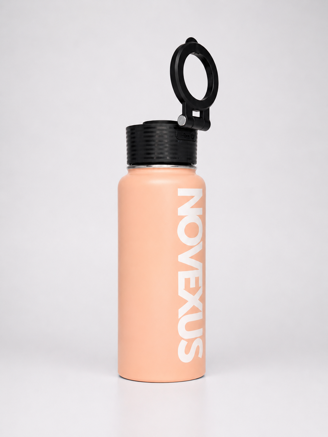 Peach pink - 3 in 1 Bluetooth speaker bottle
