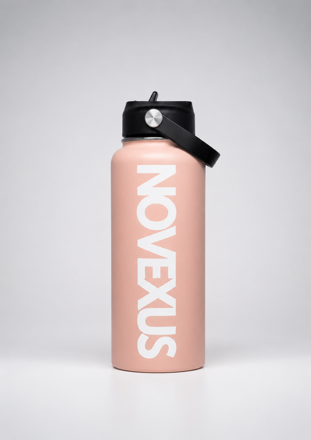 Peach Pink - 32oz - Straw + handle
