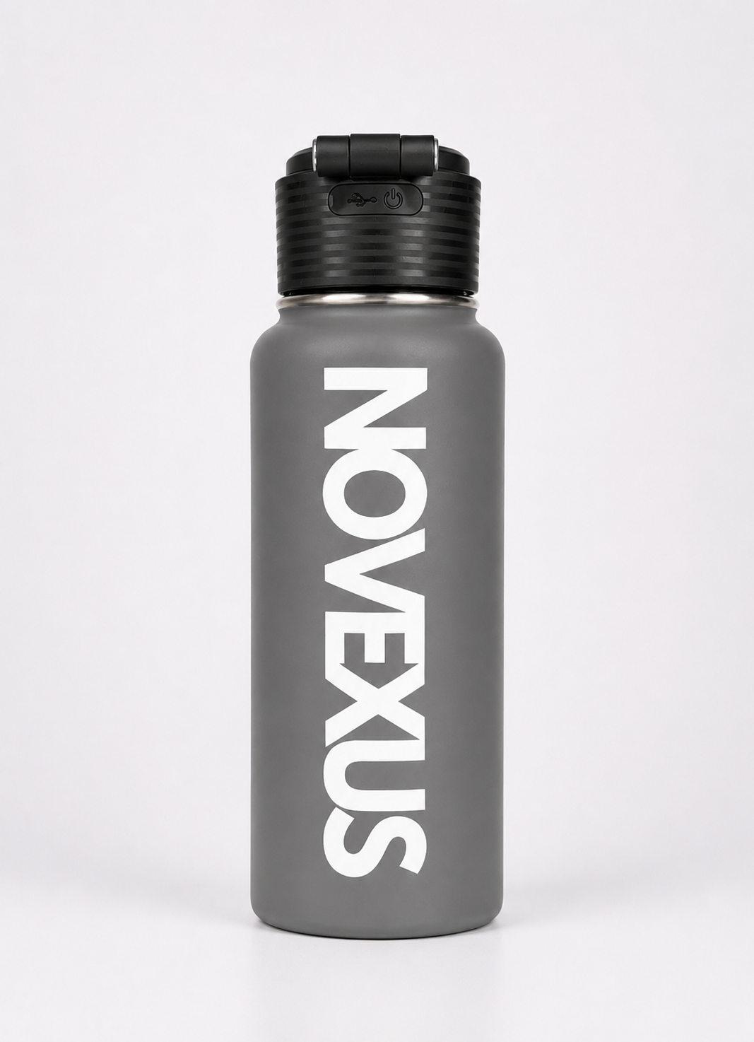 Nova Grey - 3 in 1 Bluetooth speaker bottle