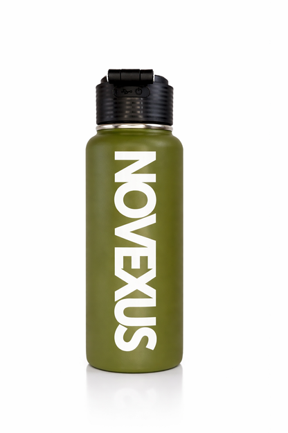 Army Green - 3 in 1 Bluetooth speaker bottle